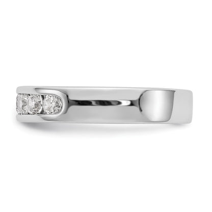 Platinum 7-Stone (Holds 7-2.9mm Round) Channel Band Mounting