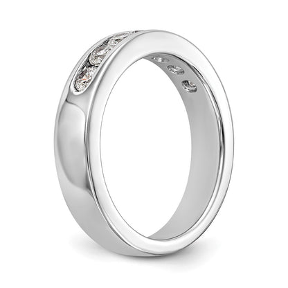Platinum 7-Stone (Holds 7-2.9mm Round) Channel Band Mounting