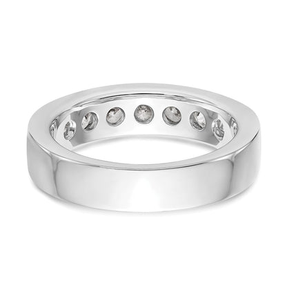 Platinum 7-Stone (Holds 7-3.4mm Round) Channel Band Mounting