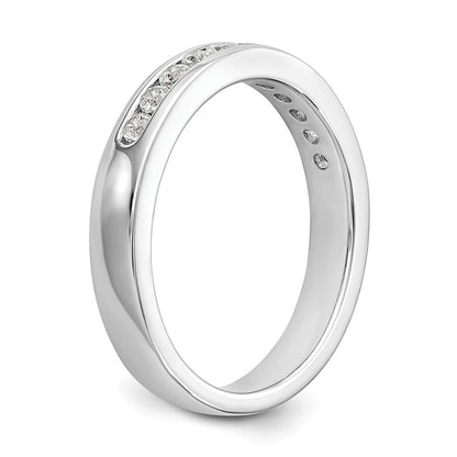 Platinum 11-Stone (Holds 11-1.9mm Round) Channel Band Mounting