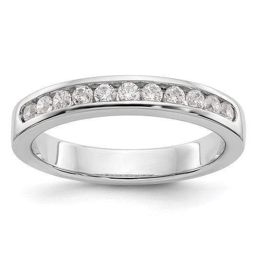 Platinum 11-Stone (Holds 11-2.9mm Round) Channel Band Mounting