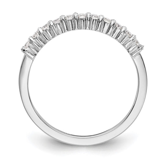 Platinum 11-Stone (Holds 11-1.6mm Round) Wedding Band Mounting