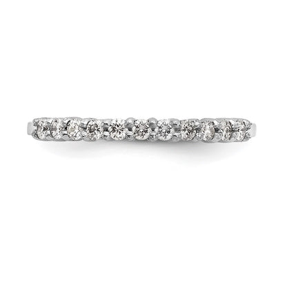Platinum 11-Stone (Holds 11-1.6mm Round) Wedding Band Mounting