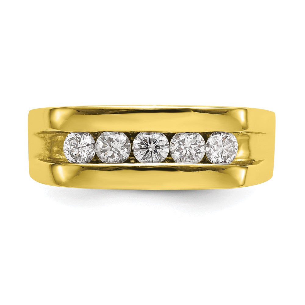 IBGoodman 10k 3/4 carat Lab Grown Diamond VS/SI+ G+ Complete Men's Band
