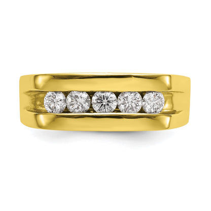 IBGoodman 10k 3/4 carat Lab Grown Diamond VS/SI+ G+ Complete Men's Band