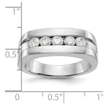 IBGoodman 14k 3/4 carat Lab Grown Diamond VS/SI+ G+ Complete Men's Band