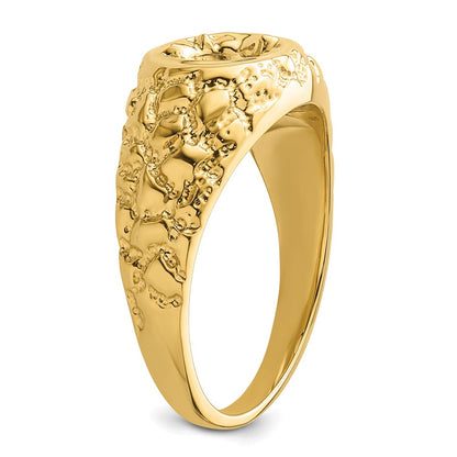 IB Goodman 14k Holds 1-6.0mm 7/8 carat Center Mens Ring Mounting