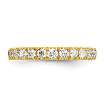 14k 1/2 carat Lab Grown Diamond VS/SI+ G+ Complete Wedding Band