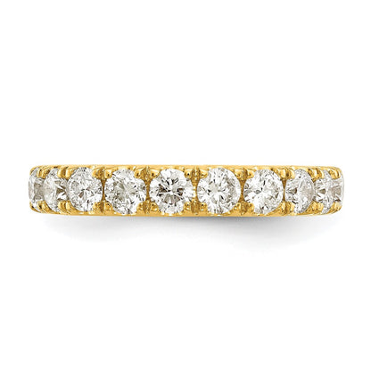 14k 1 carat Lab Grown Diamond VS/SI+ G+ Complete Wedding Band