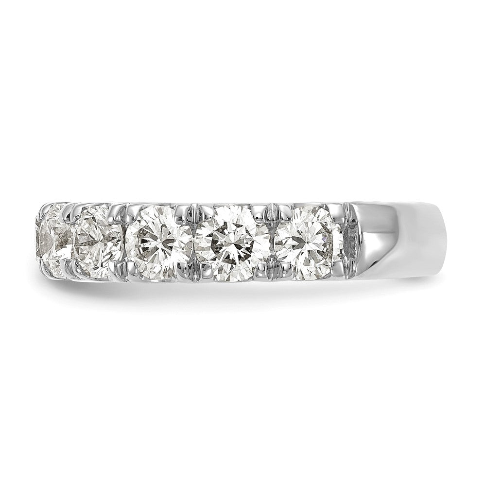 14k White Gold 2 carat Lab Grown Diamond VS/SI+ G+ Complete Wedding Band