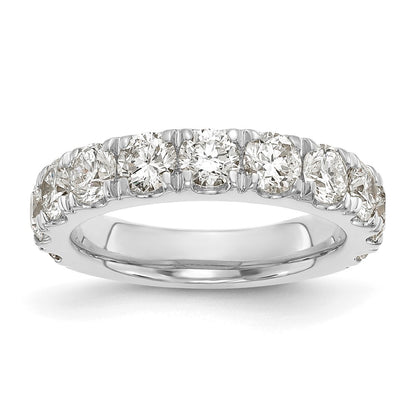14k White Gold 2 carat Lab Grown Diamond VS/SI+ G+ Complete Wedding Band