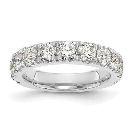 14k White Gold 2 carat Lab Grown Diamond VS/SI+ G+ Complete Wedding Band