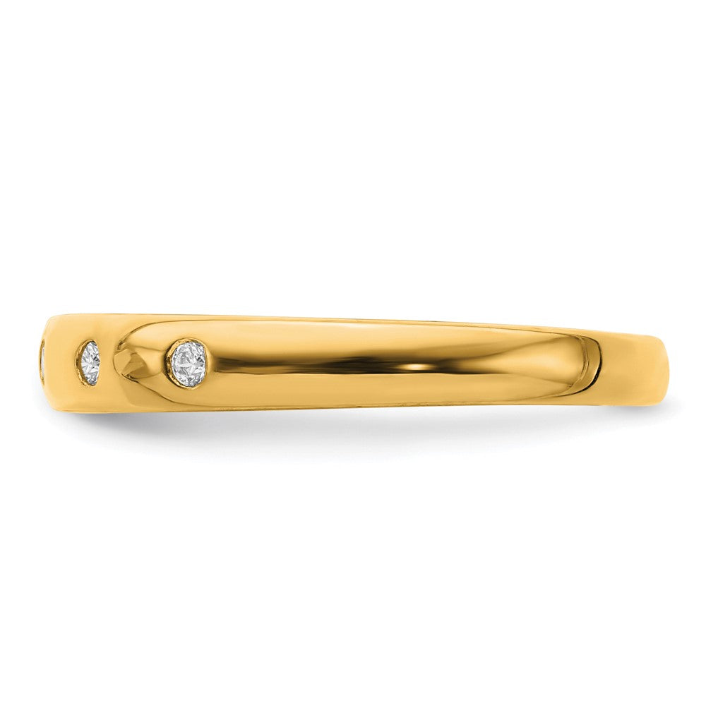 10K 5-stone 1/20 carat Diamond Ring