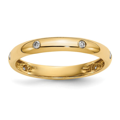 10K 6-stone 1/10 carat Diamond Band