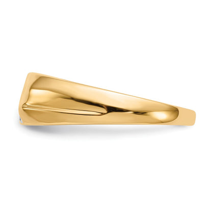 IB Goodman 10k Menas 1/8 carat Diamond Ring