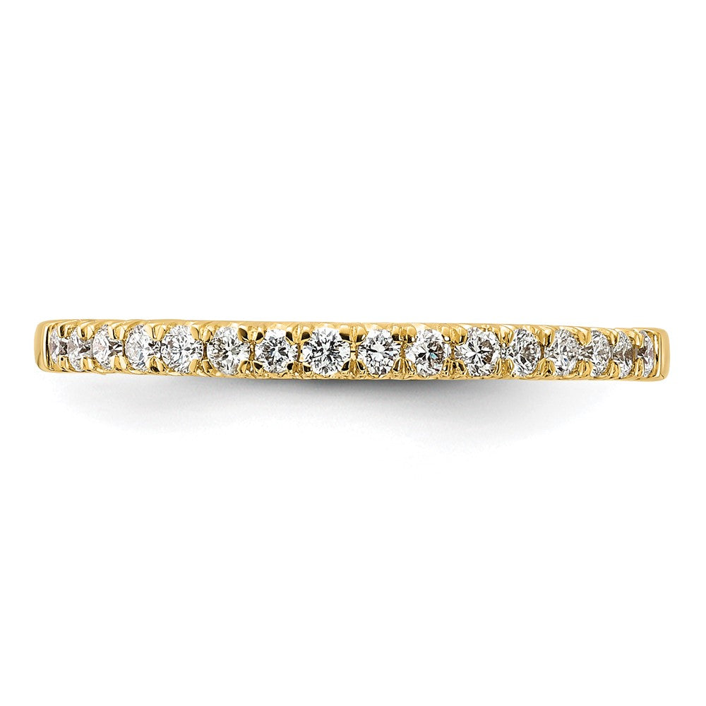 14k 1/4 carat Lab Grown Diamond VS/SI+ G+ Complete Wedding Band