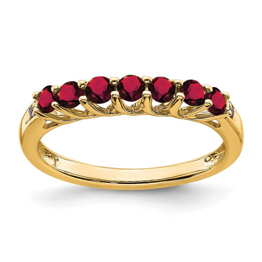 July Birthstone Rings;