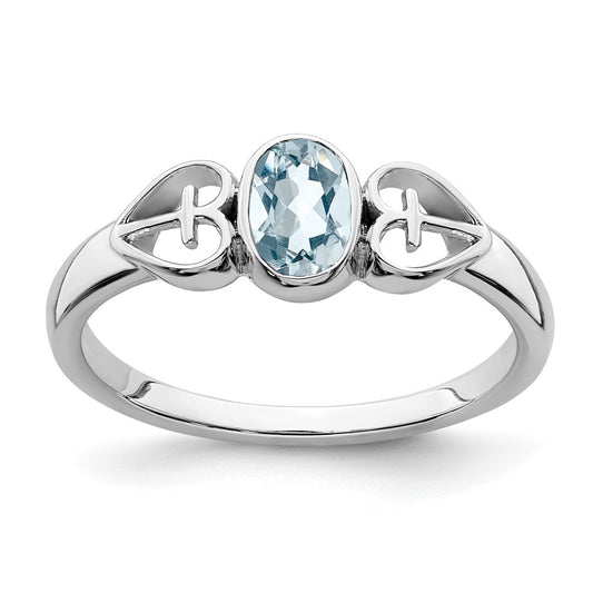 March Birthstone Rings;