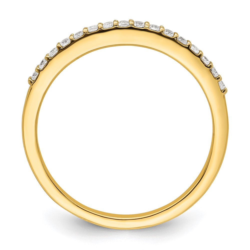 14k 1/6 carat Diamond Complete Wedding Band