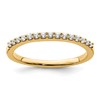 14k 1/5 carat Diamond Complete Wedding Band
