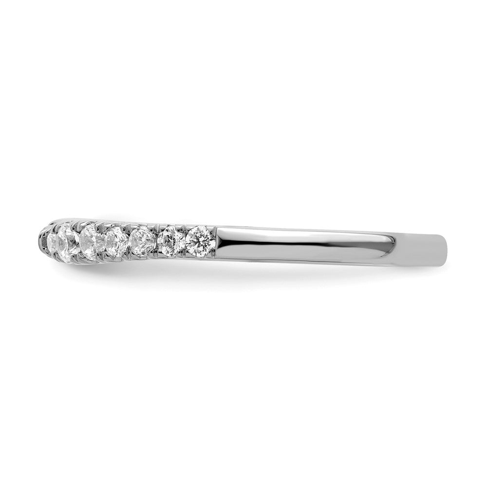 True Origin 14K White Gold 1/4 carat Lab Grown Diamond VS+ F+ Complete Band