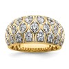 14k 1 1/6 carat Lab Grown Diamond VS/SI+ G+ Complete Fashion Ring