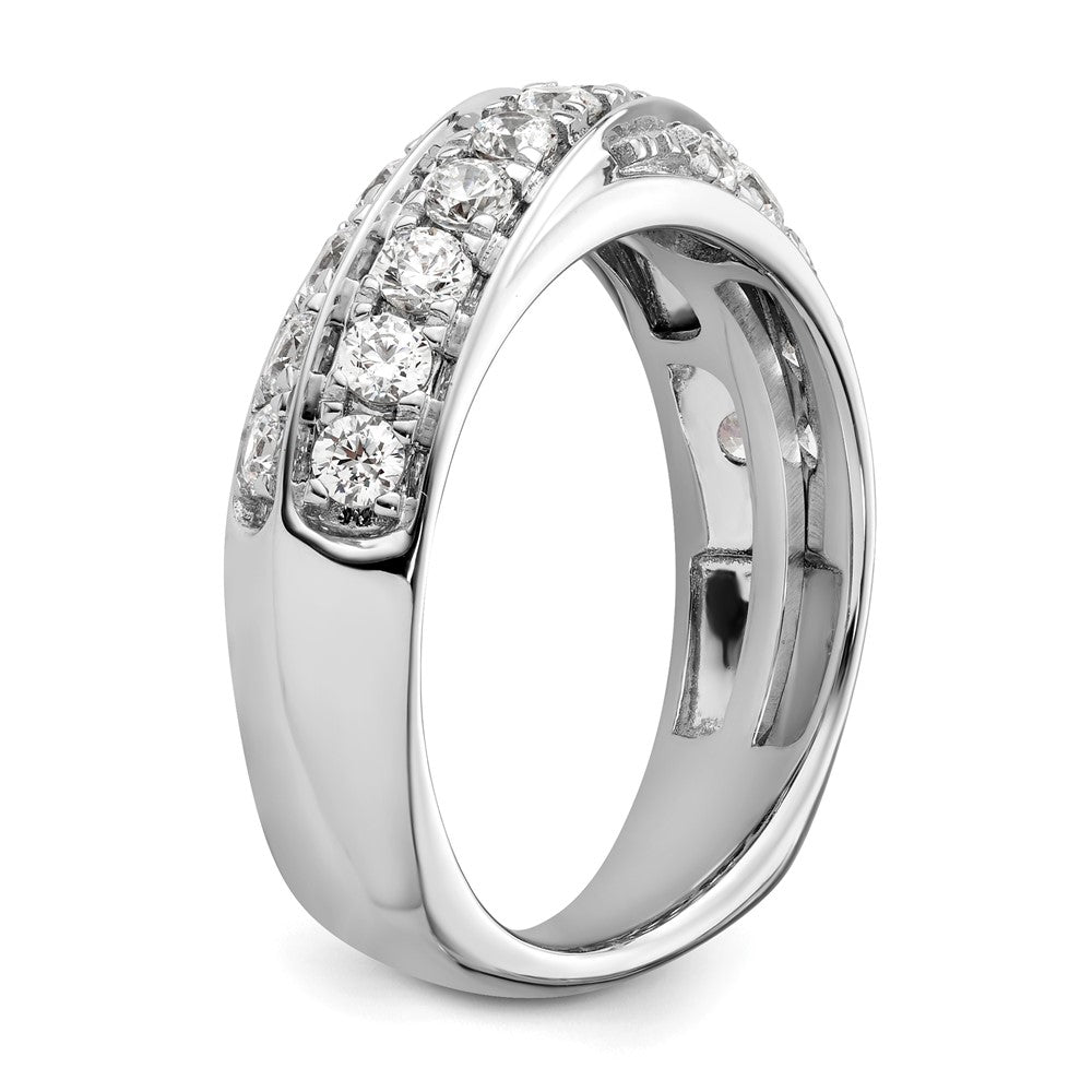 14k Stackable Expressions Diamond Twisted Ring