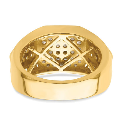 IBGoodman 14k 1/3 carat Lab Grown Diamond VS/SI+ G+ Men's Ring