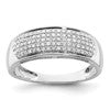14k White Gold 1/4 carat Lab Grown Diamond VS/SI+ G+ Complete Ladies Band