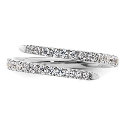 True Origin 14K White Gold 3/8 carat Lab Grown Diamond VS+ F+ Complete Fashion Band