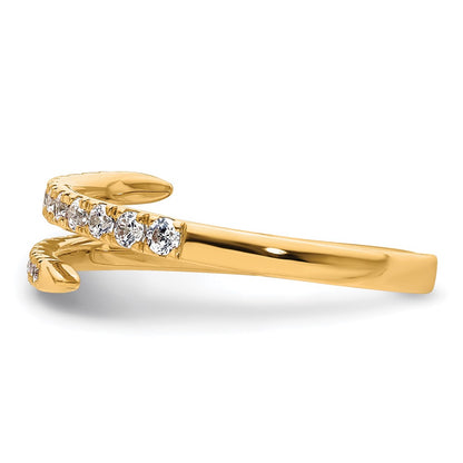 True Origin 14K Yellow Gold 3/8 carat Lab Grown Diamond VS+ F+ Complete Fashion Band