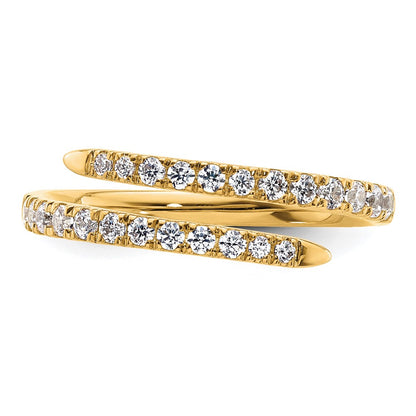 True Origin 14K Yellow Gold 3/8 carat Lab Grown Diamond VS+ F+ Complete Fashion Band