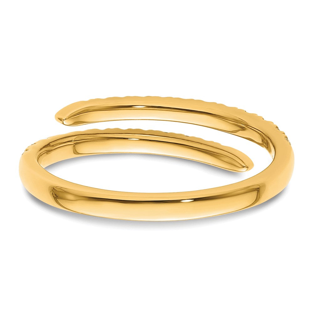 True Origin 14K Yellow Gold 3/8 carat Lab Grown Diamond VS+ F+ Complete Fashion Band