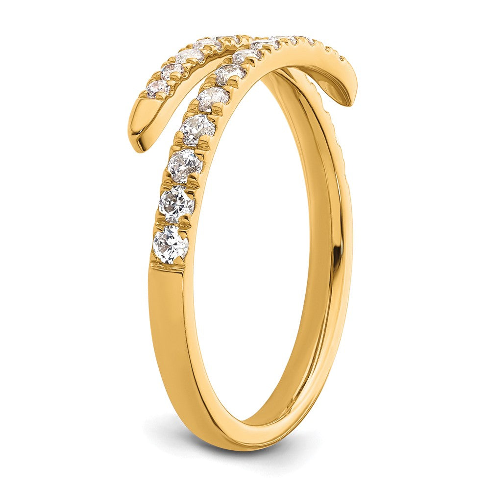 True Origin 14K Yellow Gold 3/8 carat Lab Grown Diamond VS+ F+ Complete Fashion Band