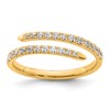 True Origin 14K Yellow Gold 3/8 carat Lab Grown Diamond VS+ F+ Complete Fashion Band