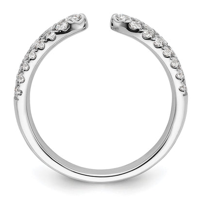 True Origin 14K White Gold 3/4 carat Lab Grown Diamond VS+ F+ Complete Wedding Band