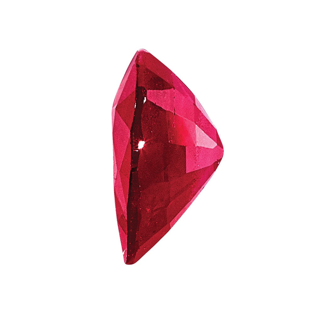 4mm Heart Ruby AA Quality