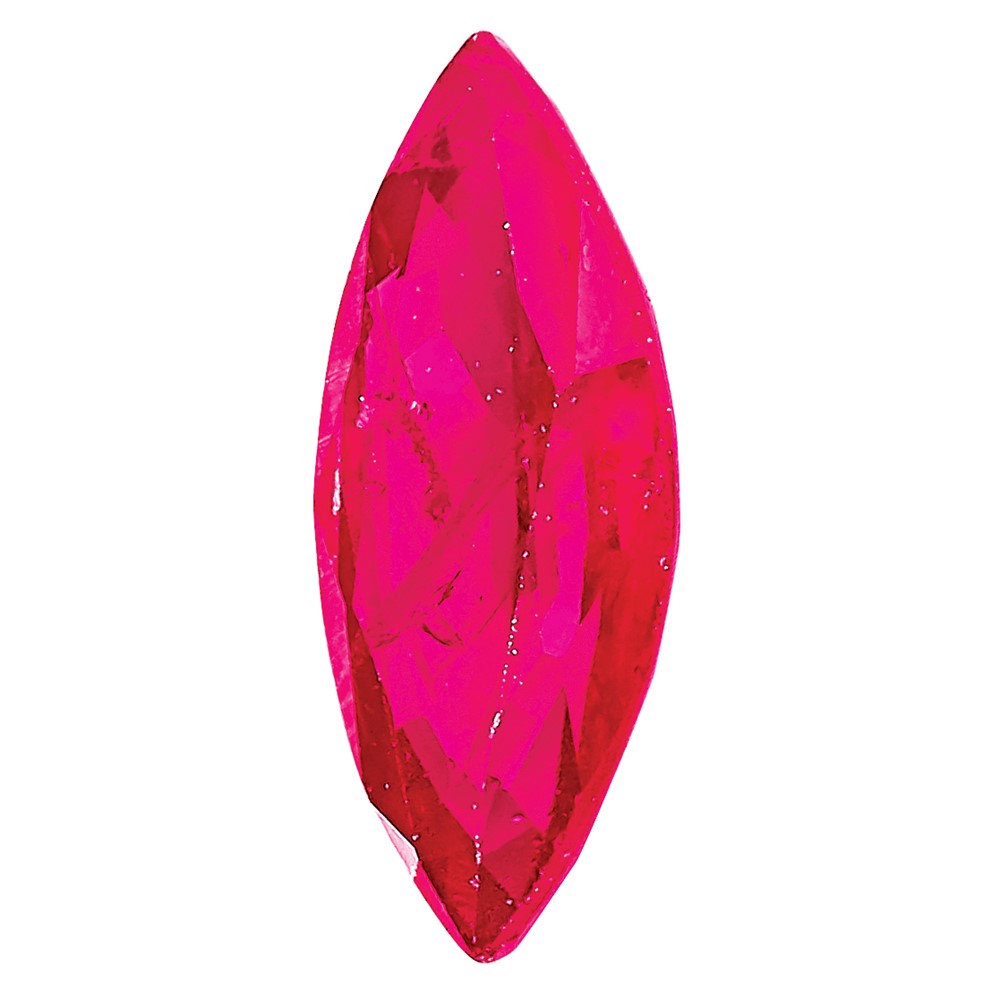 6x3mm Marquise Ruby AA Quality