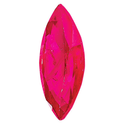 5x2.5mm Marquise Ruby AA Quality