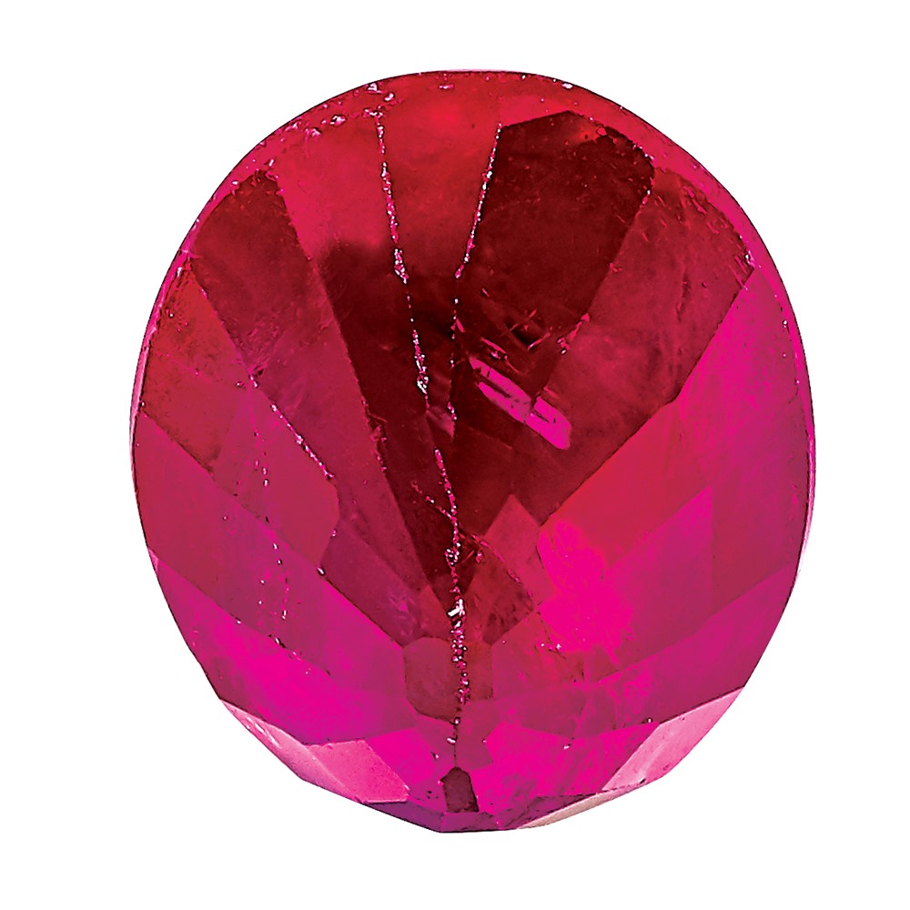 7x5mm Oval Ruby A Quality