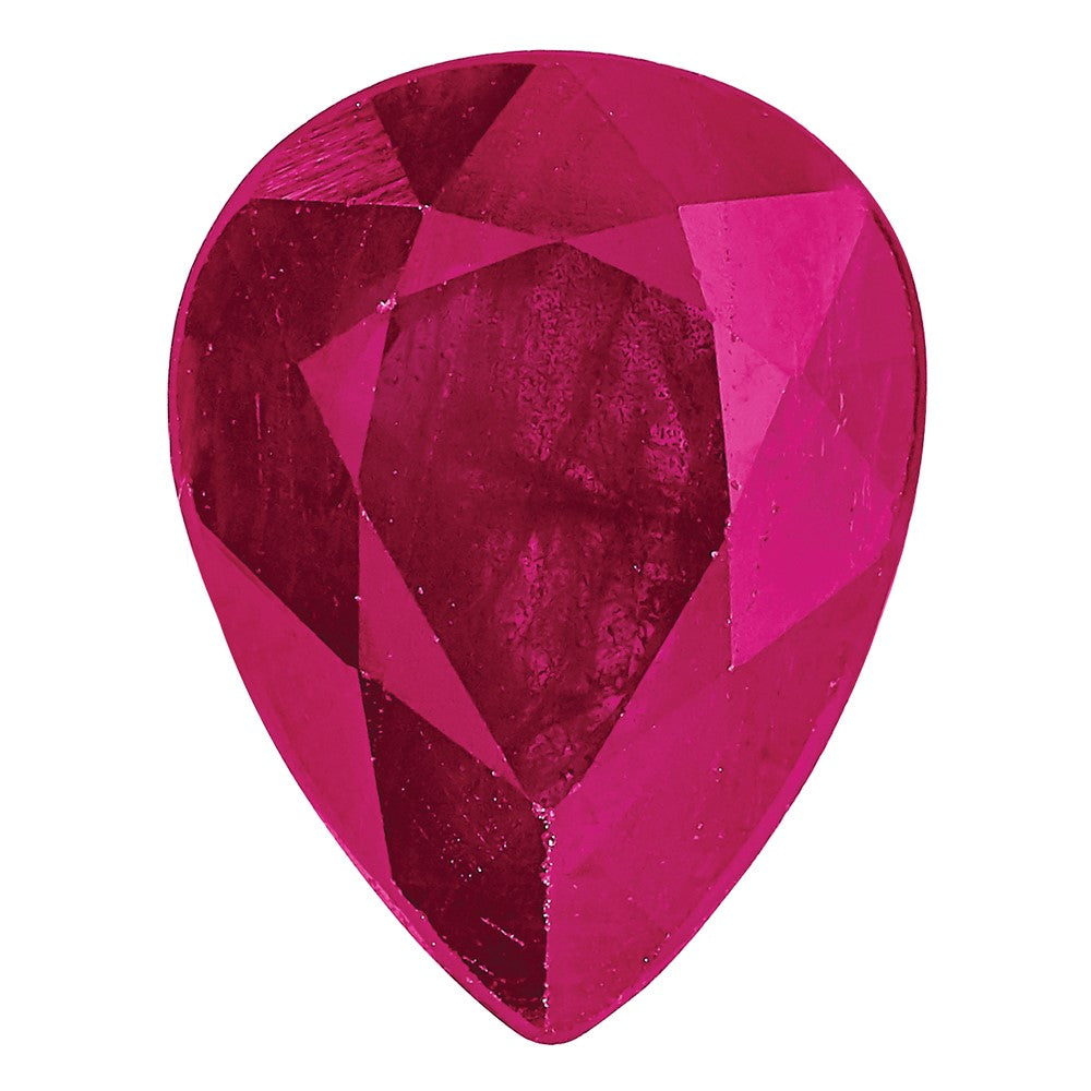 5x3mm Pear Ruby A Quality