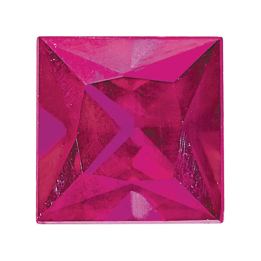 Ruby A Quality 3mm Princess