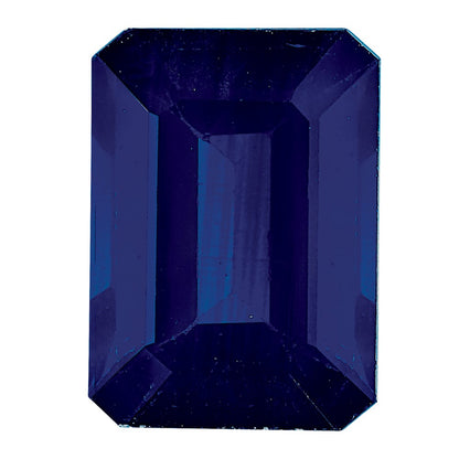 5x3mm Emerald Cut Blue Sapphire A Quality