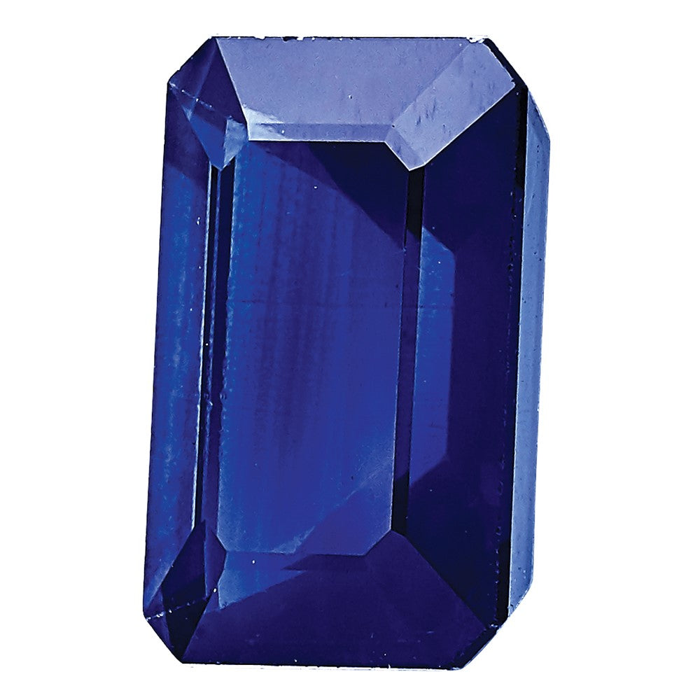 5x3mm Emerald Cut Blue  Sapphire AA Quality