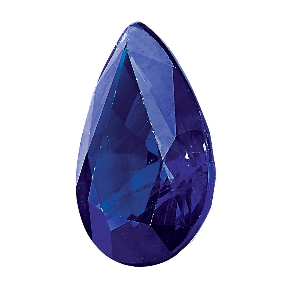 6x4mm Pear Blue Sapphire C Quality