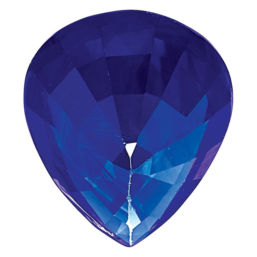 6x4mm Pear Blue Sapphire AA Quality