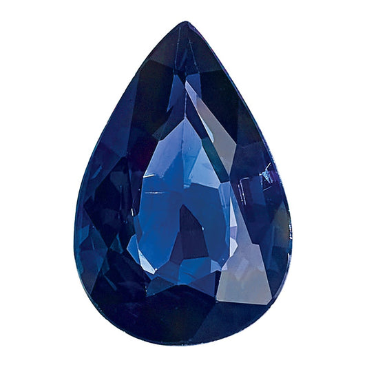 Blue Sapphire AA Quality  5x3mm Pear