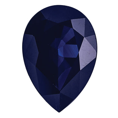 5x3mm Pear Blue Sapphire C Quality