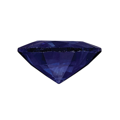 1.5mm Round Diamond-cut Blue Sapphire A Quality