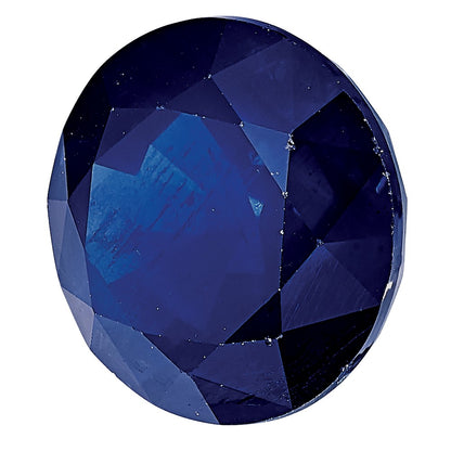 2.5mm Round Blue Sapphire A Quality